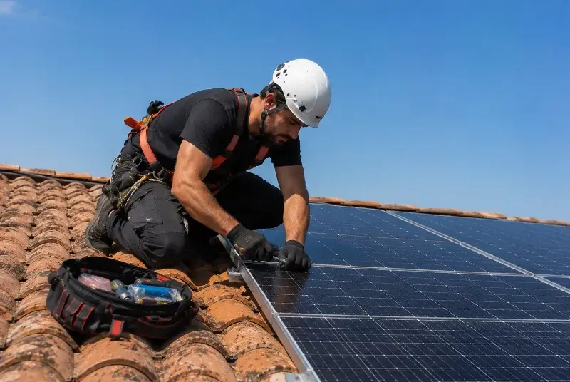 Maintenance et monitoring de panneaux solaires à Vendenheim