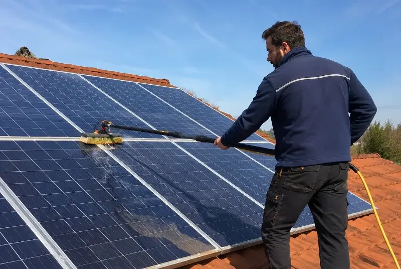 Nettoyage et entretien de panneaux solaires à Vendenheim
